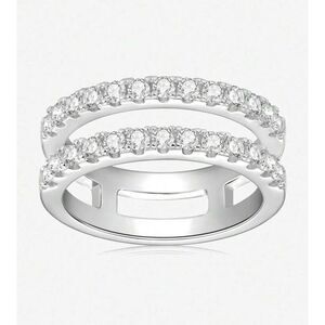 Double band Diamond Ring